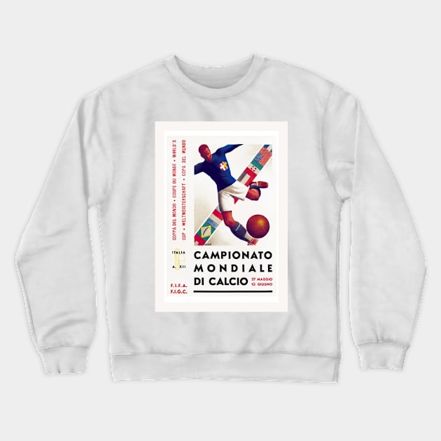 1934 World Cup Crewneck Sweatshirt by Confusion101